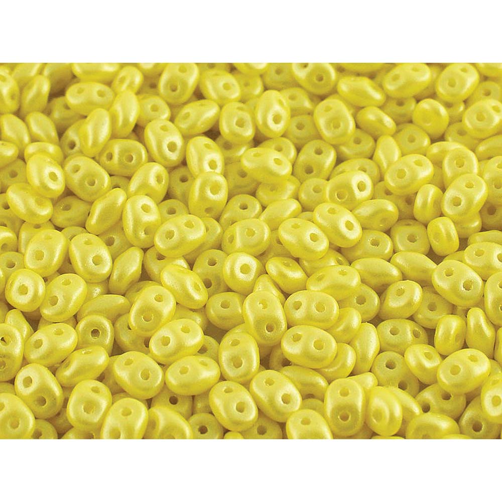 Pearl Shine Amber Superduo Beads