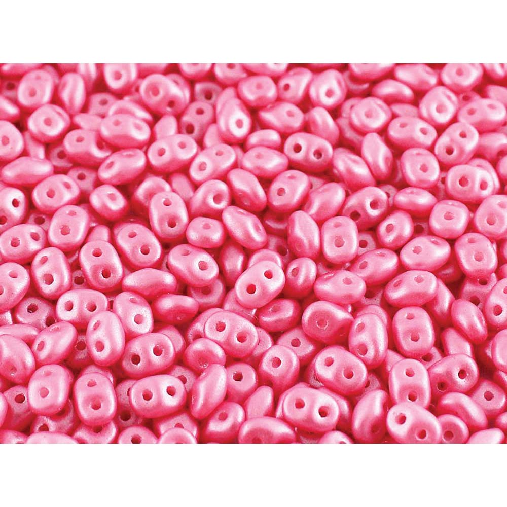 Pearl Shine Light Pink Superduo Beads