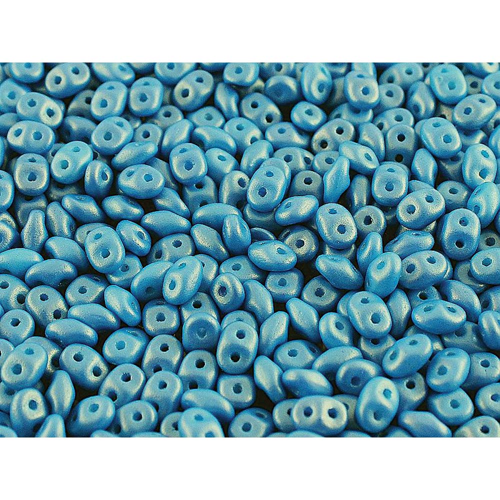 Gold Shine Dark Cyan Superduo Beads - Discontinued