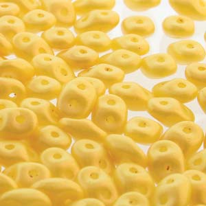 Superduo Tutti Frutti Banana Superduo Beads