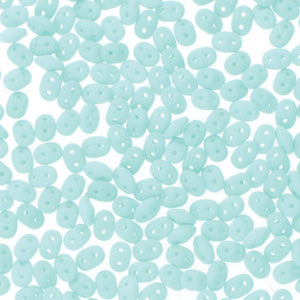 Bondeli Matte Mint Superduo Beads