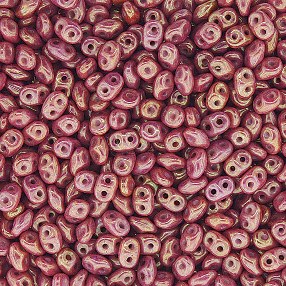 Red Luster Superduo Beads