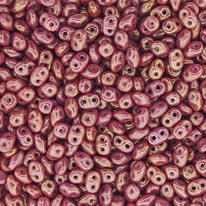 MINIDUO 2X4MM CHALK RED LUSTER