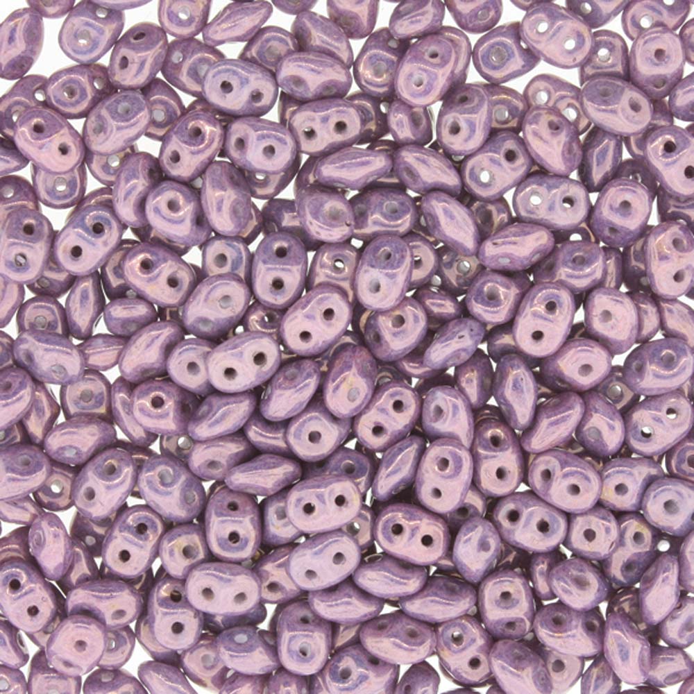 Vega On Chalk Superduo Beads