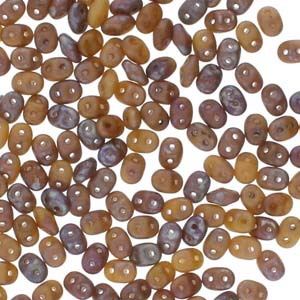Beige Matte Rembrandt Superduo Beads