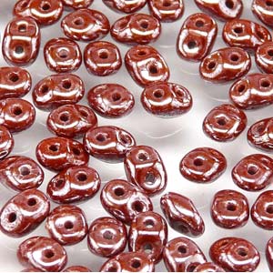MINIDUO 2X4MM OPAQUE CHOCOLATE LUSTER
