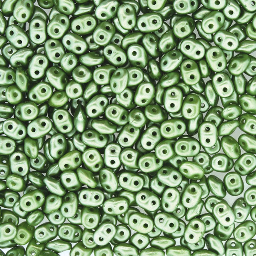 Pastel Olivine Superduo Beads