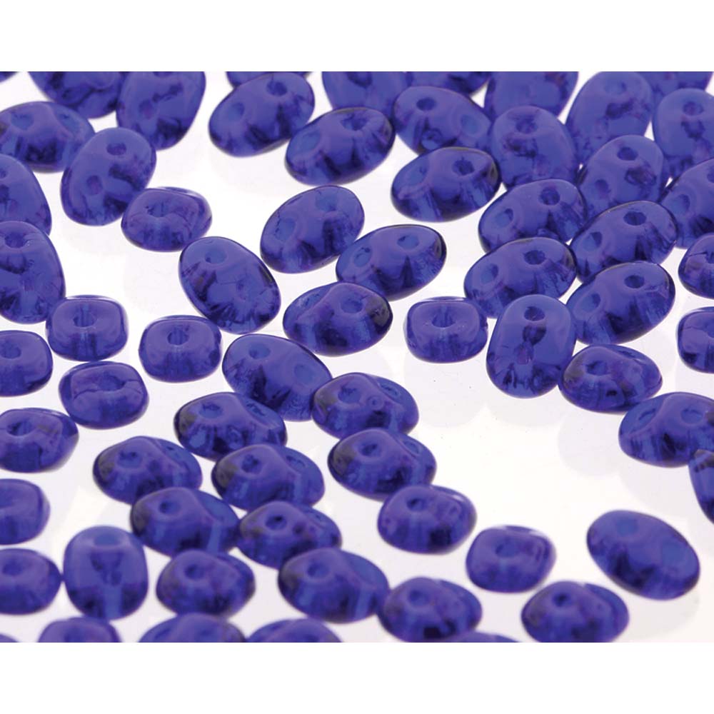 Dark Sapphire Superduo Beads