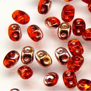 Hyacinth Capri Gold Superduo Beads