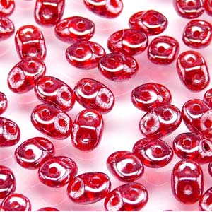 MINIDUO 2X4MM RUBY LUSTER