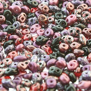 Pinot Noir Mix Superduo Beads