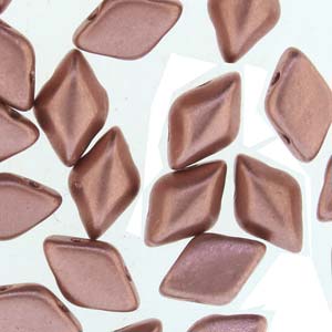 GemDUO 8X5mm Bronze Copper Beads