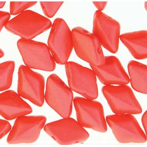 GemDUO 8X5mm Tutti Frutti Cherry Beads