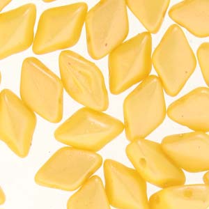 GemDUO 8X5mm Tutti Frutti Banana Beads