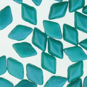 GemDUO 8X5mm Tropical Rainforest Beads