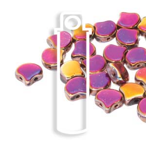 Jet Full Sliperit Ginko Beads