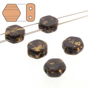 HONEYCOMB 6MM GOLD SPLASH JET