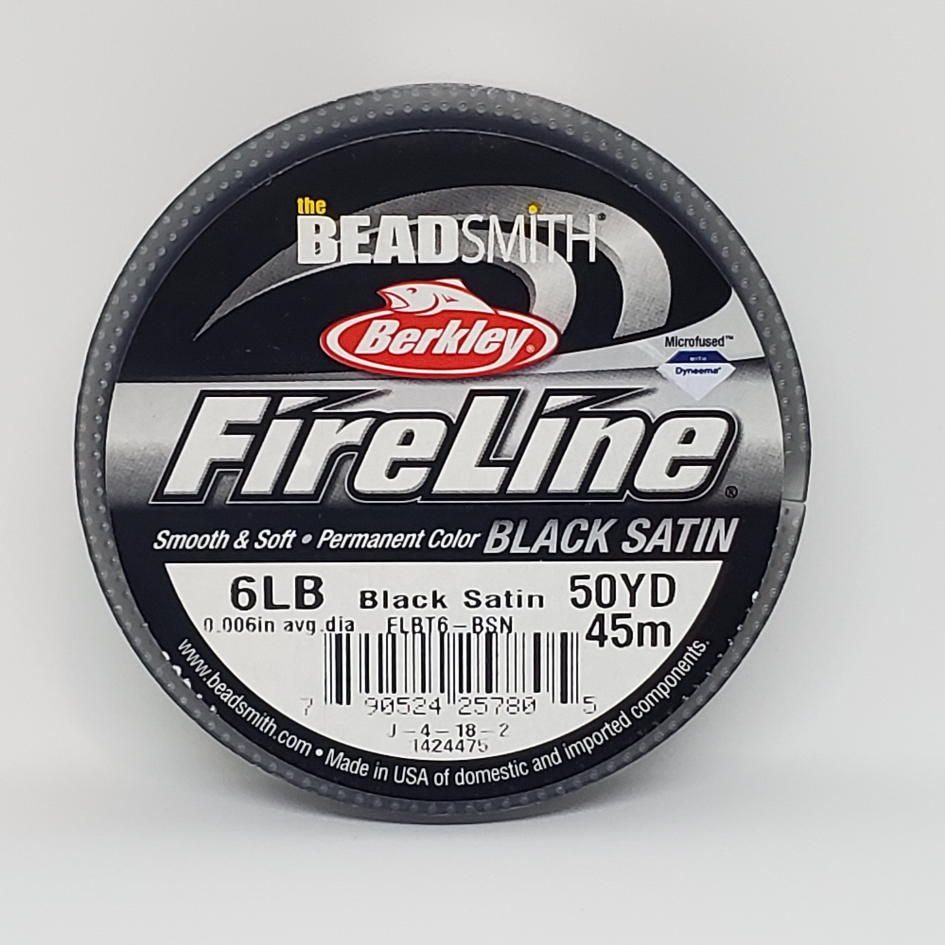 Fireline 6lb Smoke, 50 Yard Spool, Microfused Braided Bead Thread -   Canada