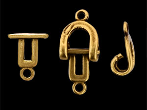 JBB - Horseshoe Clasp Ant Brass