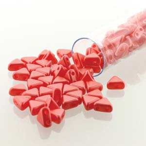 Pastel Coral Kheops par Puca Beads