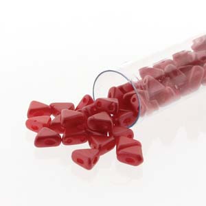 Pastel Dark Rose Kheops par Puca Beads