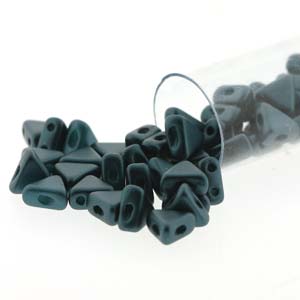 Pastel Petrol Kheops par Puca Beads