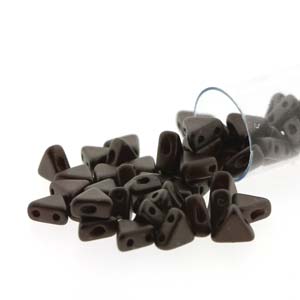 Pastel Dark Brown/Bronze Kheops par Puca Beads