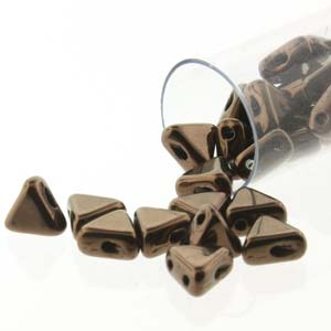 Dark Bronze Kheops par Puca Beads