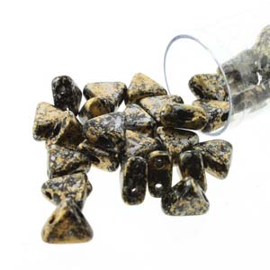 Tweedy Gold Kheops par Puca Beads