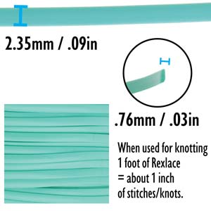 Rexlace Mint Lacing Cord