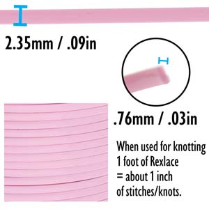 Rexlace Rose Lacing Cord