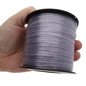 Rexlace Silver Sparkle Lacing Cord