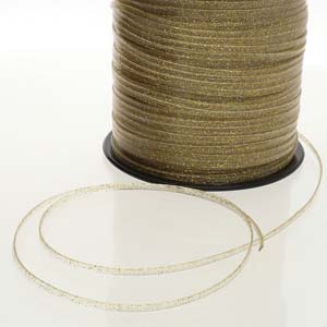 Rexlace Gold Sparkle Lacing Cord