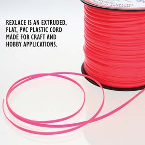 Rexlace Neon Red Lacing Cord