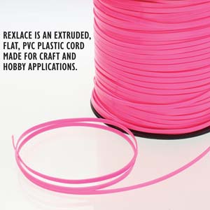 Rexlace Neon Pink Lacing Cord