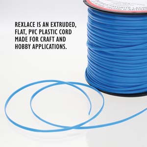 Rexlace Neon Blue Lacing Cord