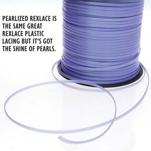 Rexlace Pearl Violet Lacing Cord