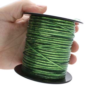 Britelace Green Holograph Lacing Cord