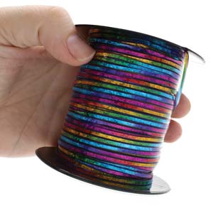 Britelace Blue Tie Dye Lacing Cord