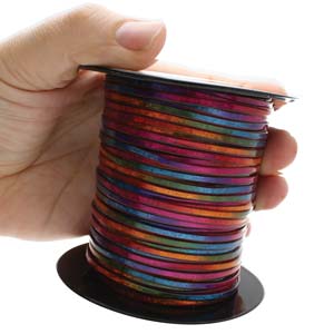 Britelace Red Tie Dye Lacing Cord