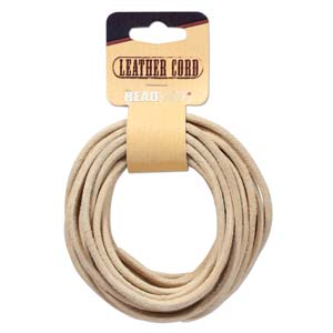Beadsmith Brand Leather Cord