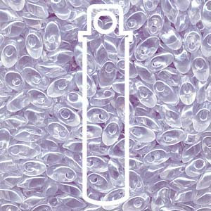 Light Sky Blue Transparent Miyuki Long Magatama Beads 4x7mm