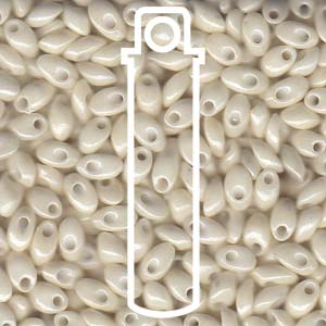 Ceylon Miyuki Long Magatama Beads 4x7mm