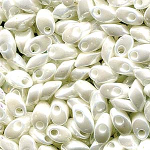 Pearl Ceylon Miyuki Long Magatama Beads 4x7mm