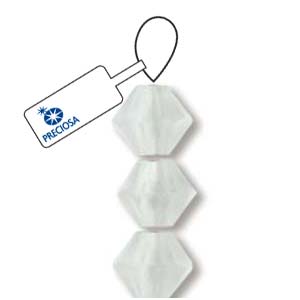 Crystal Matte Preciosa Crystal Bicone Beads