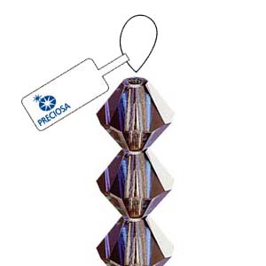 Crystal Helio Preciosa Crystal Bicone Beads