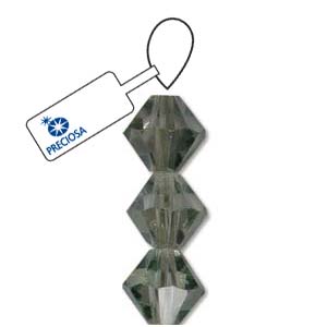 Crystal Viridian Preciosa Crystal Bicone Beads