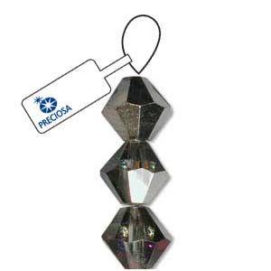 Crystal Volcano Preciosa Crystal Bicone Beads