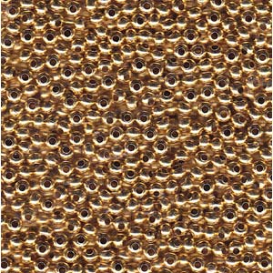 24Kt Gold Plated BeadSmith Metal Seed Beads 6/0