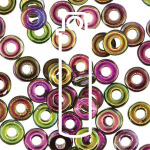 Orchid Czech O-Beads